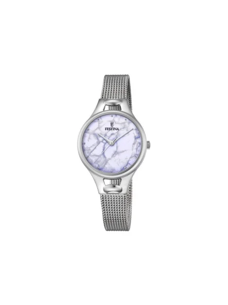 Ceas Festina argintiu