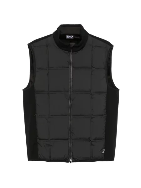 Matlasat vestă Ea7 Emporio Armani negru