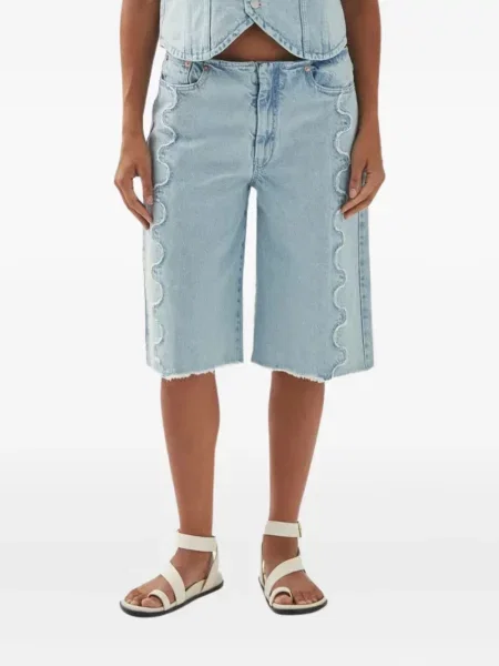 Szorty jeansowe Alohas niebieskie