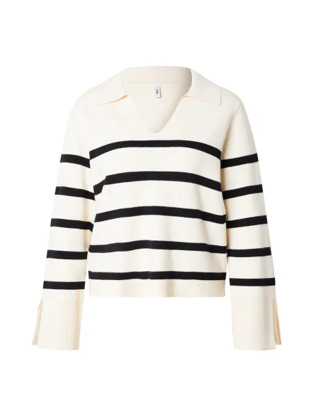 ONLY Pulover crem negru