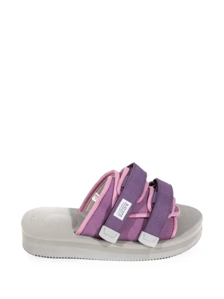 Papuci de casă Suicoke cu bretele violet
