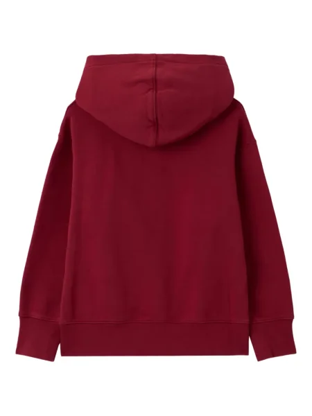 Bluza z kapturem dziecięca Palm Angels czerwona