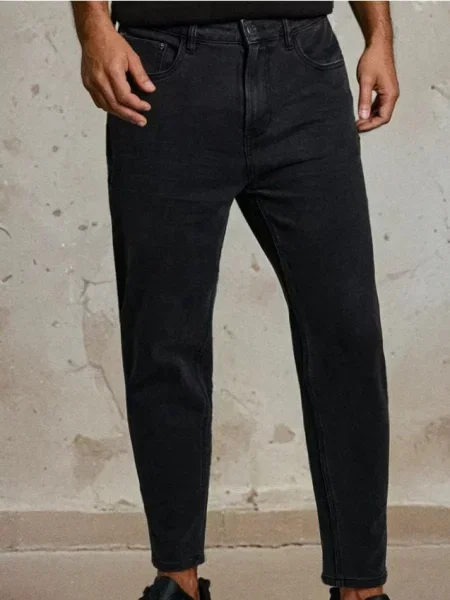 Sinsay Jeansy slim fit czarny