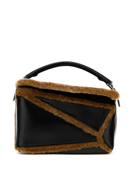 Shopper kabelka Loewe čierna