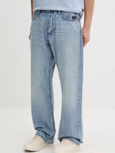G-Star blugi relaxed fit pentru bărbați Deeggie Relaxed Straight albastru