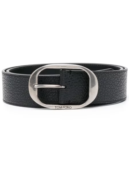 Cu centură curea Tom Ford din piele cu cataramă