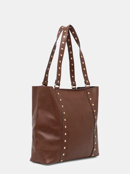 Answear.LAB torebka skórzana brązowa