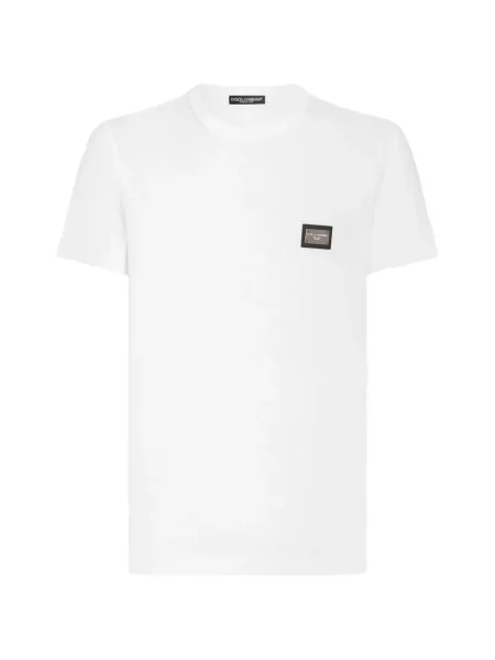 Tricou Dolce & Gabbana cu autograf alb