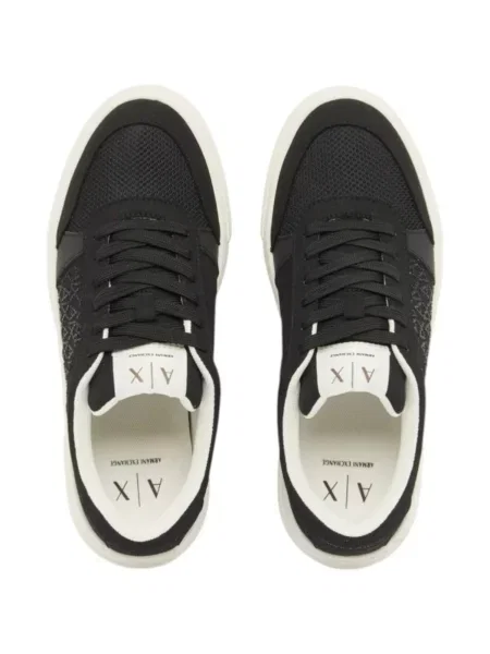 Sneakerși Armani Exchange negru