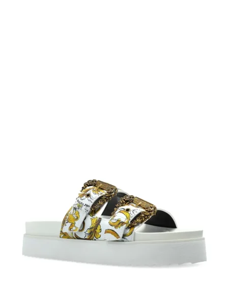 Papuci Versace Jeans Couture alb