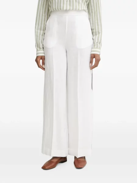 Pantaloni Benetton alb
