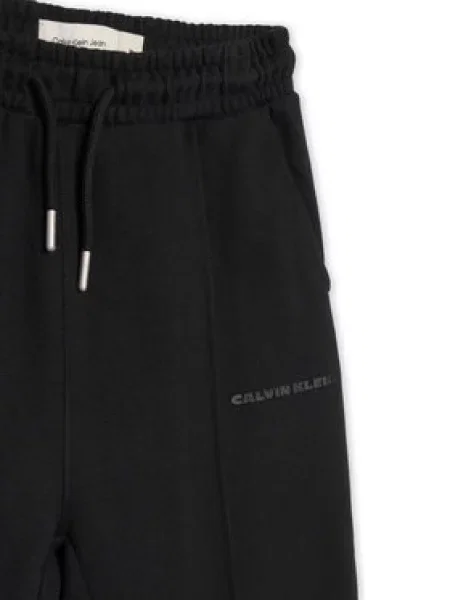 Calvin Klein Jeans Sportinės kelnės Pintuck juoda