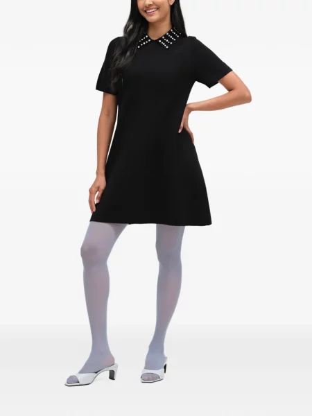 Gulerat rochie mini Chinti & Parker negru