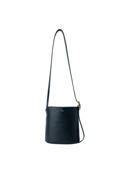Coach torebka crossbody skórzana Bleecker Bucket Bag 21 czarny