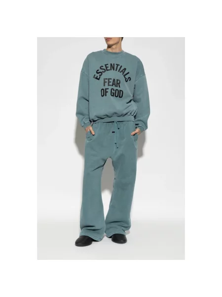 Spodnie Fear Of God klasyczne dzwony niebieskie