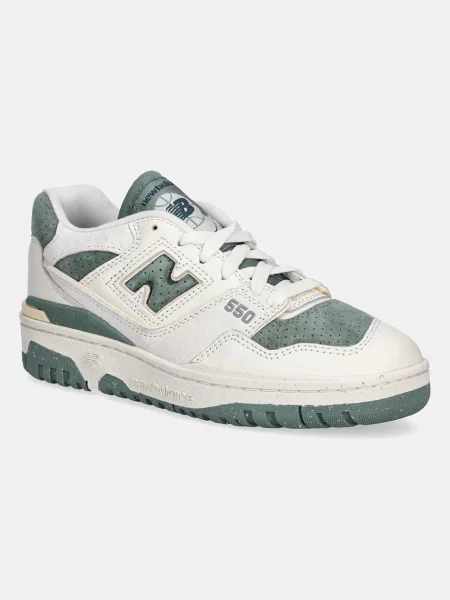 Кожени маратонки New Balance бежово