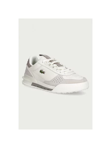 Sneakersy Lacoste skórzane szare