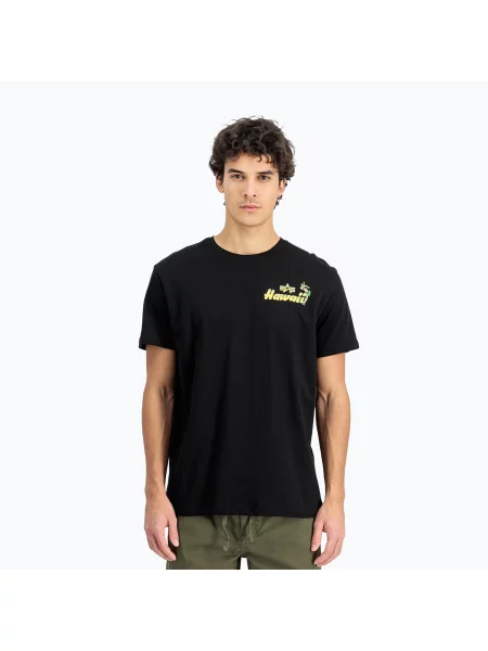 Koszulka Alpha Industries Pearl Harbor Back Print black czarna