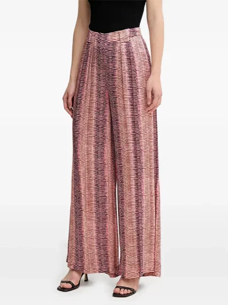 Hlače Hoss Intropia ružičasta