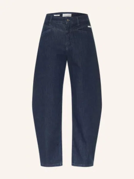 Opus Pants Barrel Džíny Mari Patron blue rinse modré