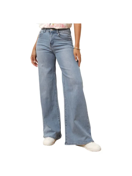 Blugi La Modeuse albastru