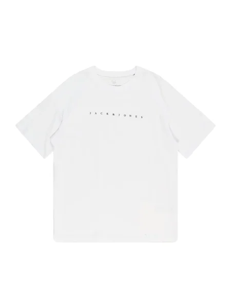 Jack & Jones Junior Tricou JJEStar negru alb