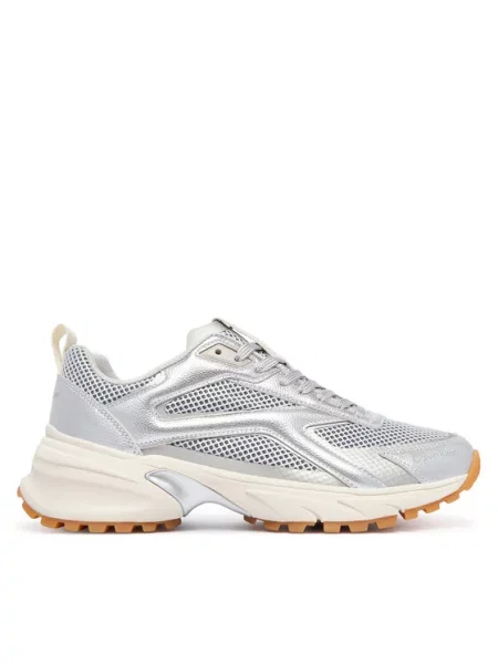 Calvin Klein Αθλητικά Hike Runn Ck Stripe Mesh-Lth Met γκρι