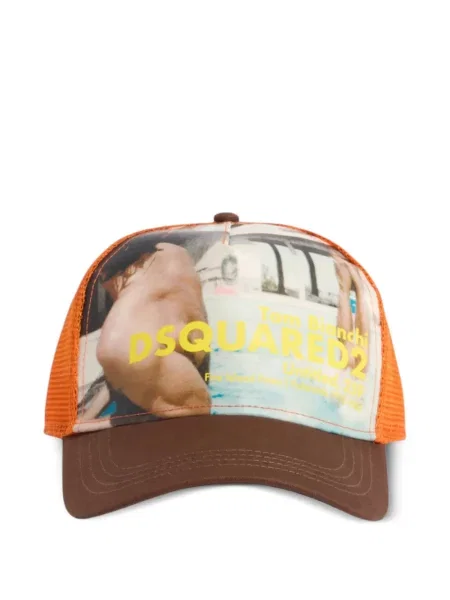 Șapcă Dsquared2 portocaliu