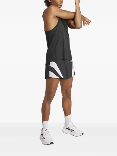 Top sport Adidas cu dungi de catifea cord tenis albastru