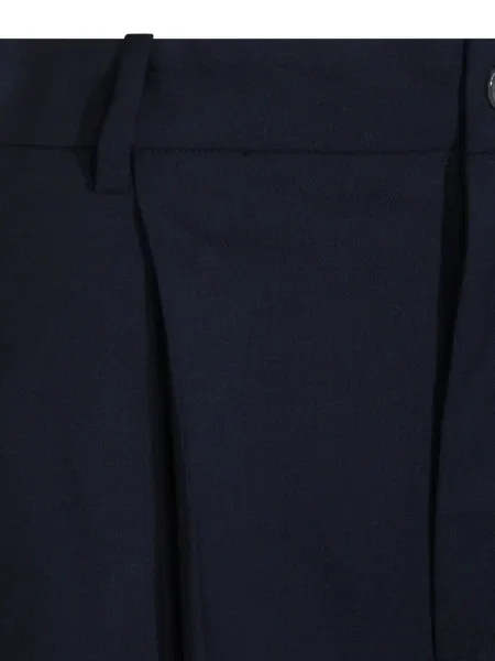 Pantaloni Aya Muse plisate albastru