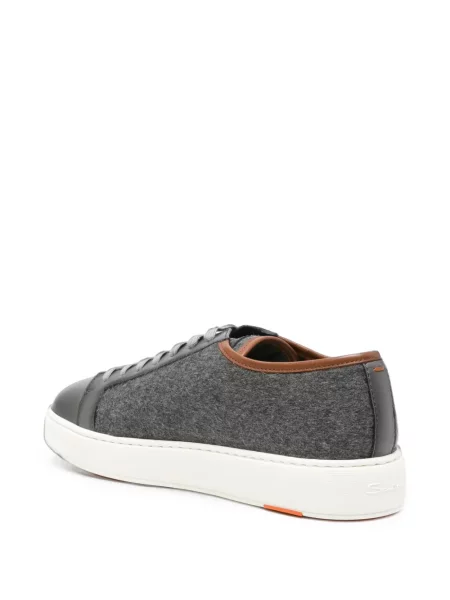 Sneakers Santoni κασμιρένια γκρι