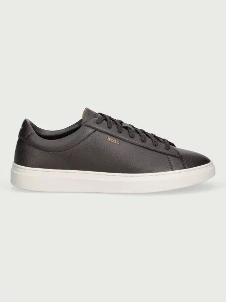 BOSS Kieran sneakers pentru bărbați din piele maro