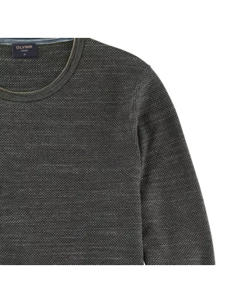 Sweter Olymp klasyczny zielony