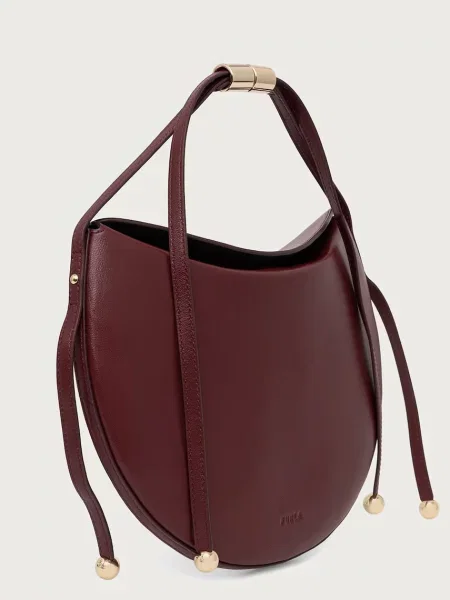 Кожаная сумка через плечо Furla