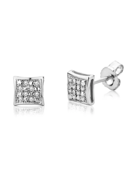 DIAMANT LETERNEL Cercei argintiu