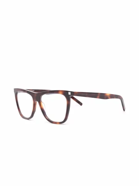 Sluneční brýle Saint Laurent Eyewear hnědé