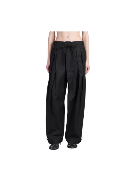 Spodnie Jil Sander czarne