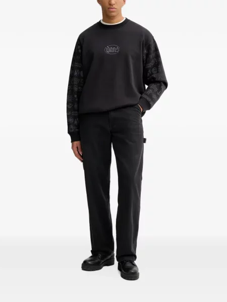 Lung hanorac Vans negru