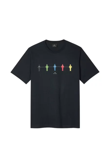 Tricou Ps Paul Smith cu imagine albastru