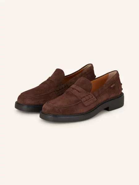 Tod's Mokasíny Typu Penny tmavě hnědá