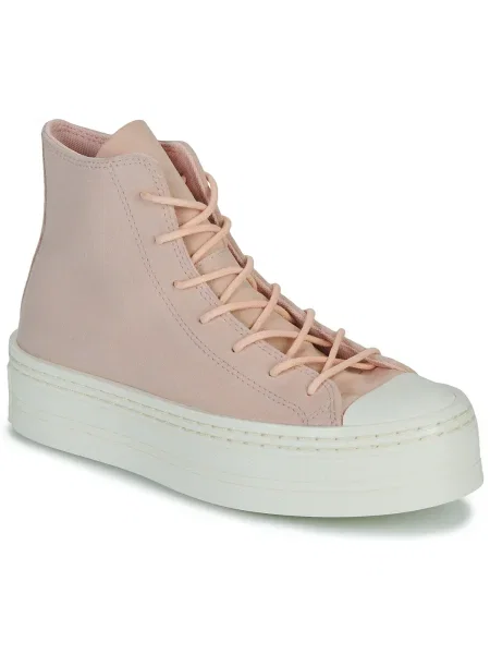Sneakerși Converse Chuck Taylor All Star din piele de căprioară cu platformă