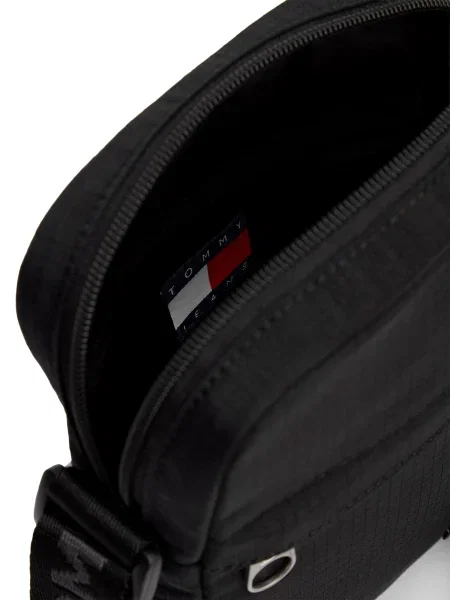 Torbica za okrog pasu Tommy Jeans Tjm Ess Daily Ripstop Reporter črna