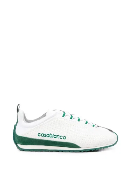 Sneakerși Casablanca cu imagine alb