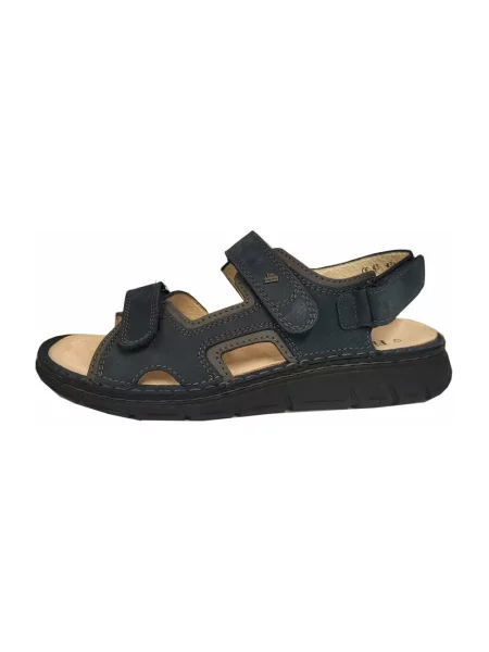 Sandały Finn Comfort skórzane niebieskie