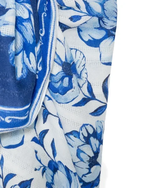 Rochie Farm Rio cu model floral cu imagine albastru