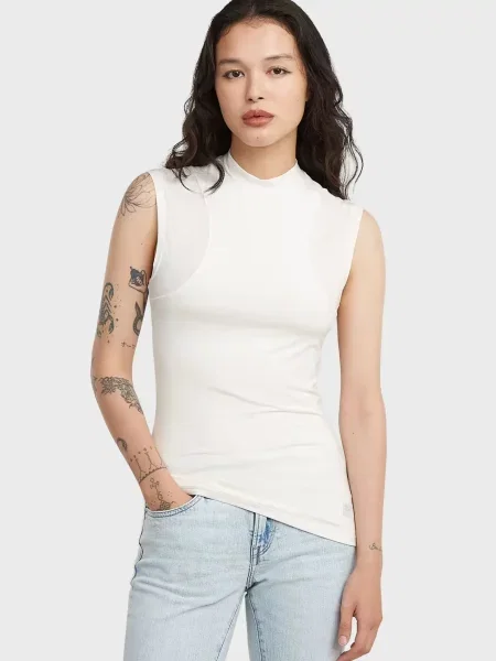 Топ G-star Raw білий