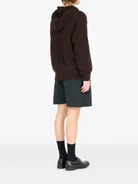 Hanorac cu glugă Maison Margiela maro