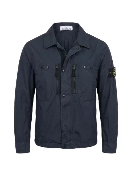 Риза Stone Island камъни синьо