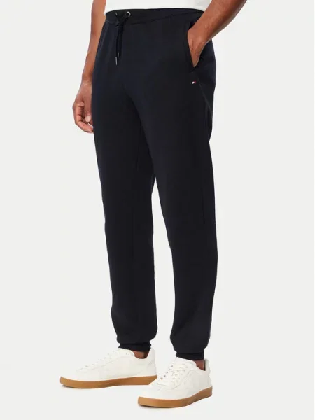 Tommy Hilfiger Spodnie dresowe Essential granatowy
