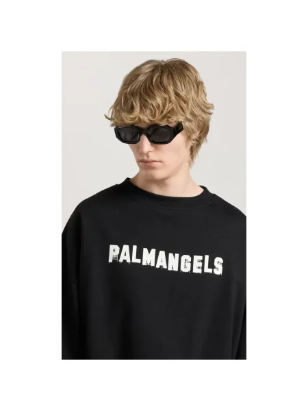 Bluza nierozpinana Palm Angels czarna